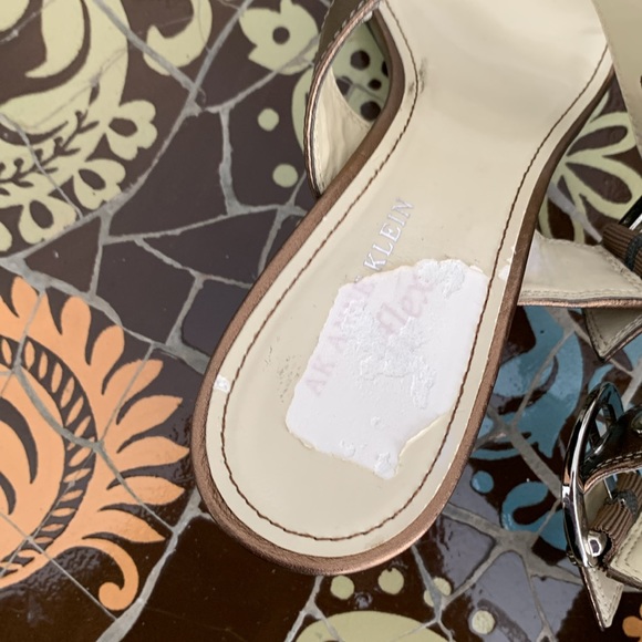 AK ANNE KLEIN SANDAL HEEL SHOES Sz: 8.5 - Picture 7 of 7